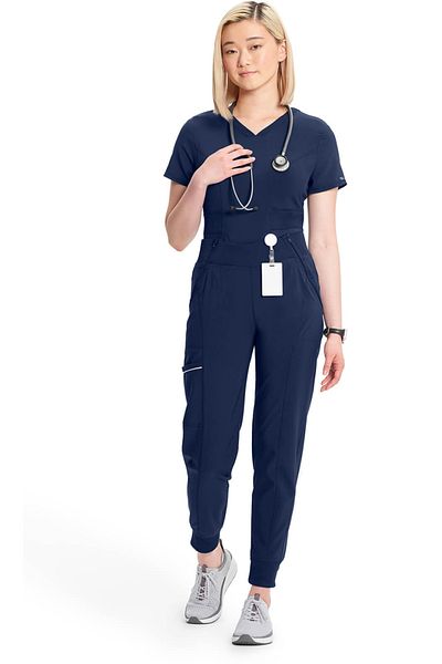 Cherokee UNIFORMS Pantaloni Medicali Antimicrobieni Jogger Cherokee PROTX2® - Infinity | Navy Marime Uniforma: XXS
