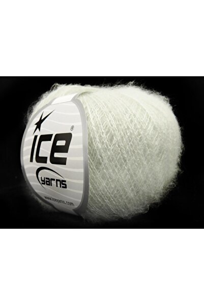 Ice yarns 10×30 جرام. صوف أليس، أكريليك رمادي فاتح للشتاء، صوف، أكريليك