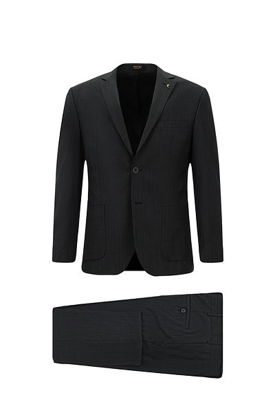 Kiğılı Super Slim Fit Extra Slim Fit Patterned Wool Suit