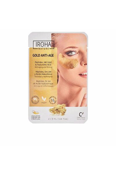 Iroha Patch-uri pentru ochi cu efect de lifting GOLD 2 buc