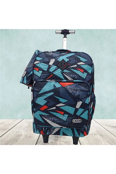 Roco Geometry Abstract Trolley Bag with Accessory