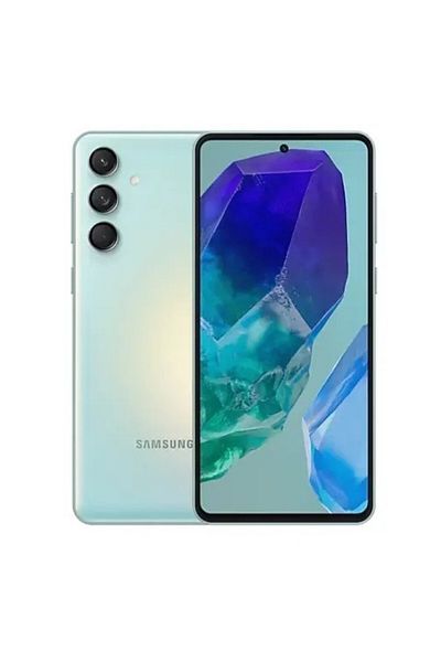 Samsung Telefon mobil Galaxy M55, 128GB, 8GB RAM, 5G, Dual SIM, Verde deschis