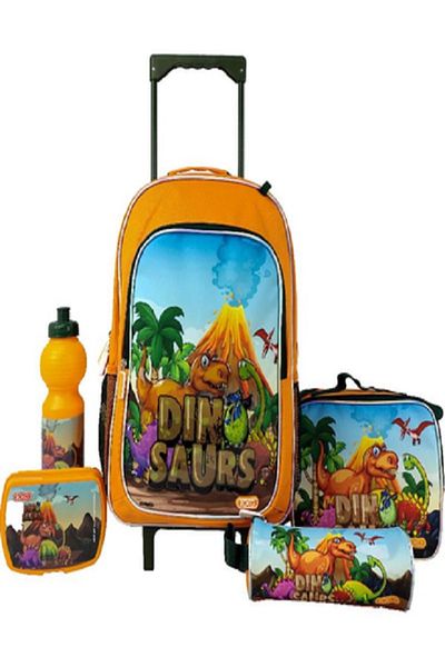 Roco Dinosaurs 5-in-1 Value Set Trolley Bag with Accessory