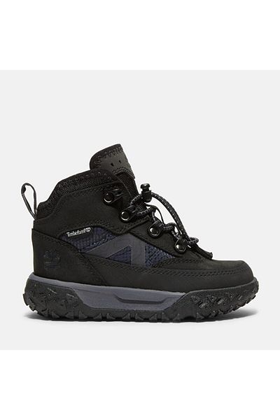 Timberland Greenstride Motion 6 Mid Bungee Waterpro Kids Black Boots Tb1A67Ng0151