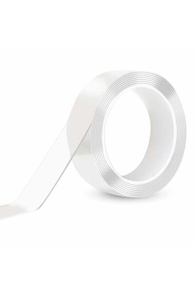 Bukamkom ρολό κολλητικής ταινίας διπλής όψης, πολυουρεθάνη, διαφανές, 5 m