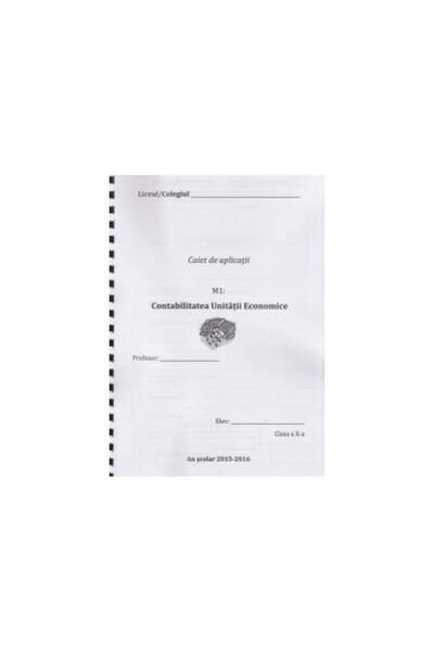 Editura Universitatea Lucian Blaga Caiet de aplicatii - M1: Contabilitatea un...