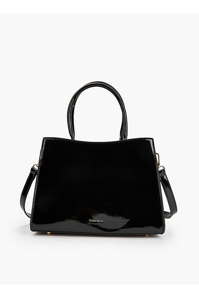 Flora Bella by Shoexpress Quilted Tote Bag with Detachable Strap and Zip Closure