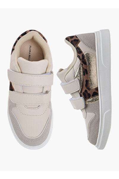 Flora Bella by Shoexpress Panelled Sneakers with Hook and Loop Closure