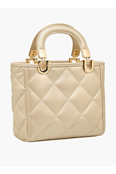 Flora Bella by Shoexpress Quilted Crossbody Bag with Detachable Shoulder Strap - W 8 x H 15.5 x D 17.5 cm