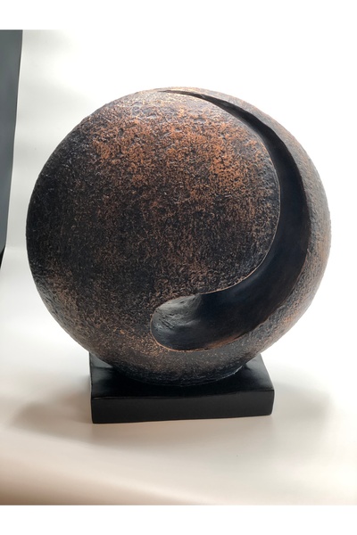 Yasmina Home BRONZ DEKORATİF RESİN OBJE 35x17x40cm