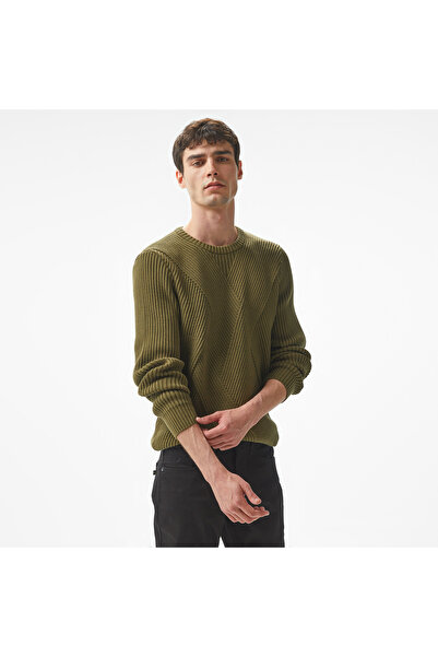 Nautica Erkek Haki Regular Fit Triko