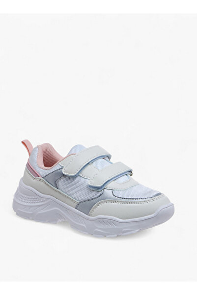 Flora Bella by Shoexpress Panelled Sneakers with Hook and Loop Closure