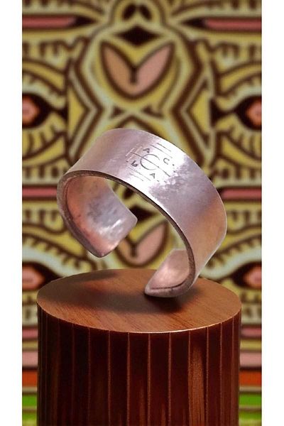 yerlikaya bakır Agla Pure Copper Ring
