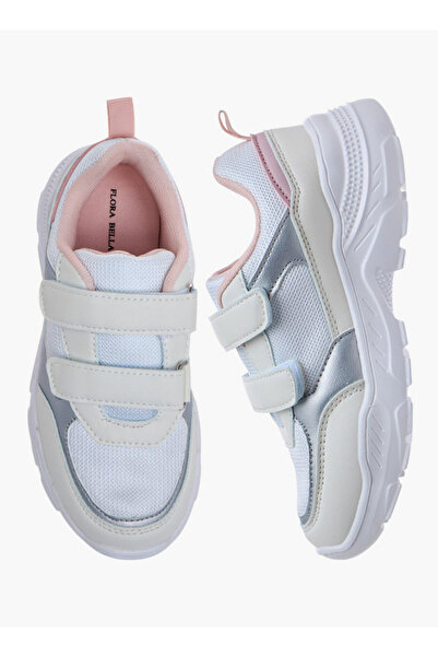 Flora Bella by Shoexpress Panelled Sneakers with Hook and Loop Closure