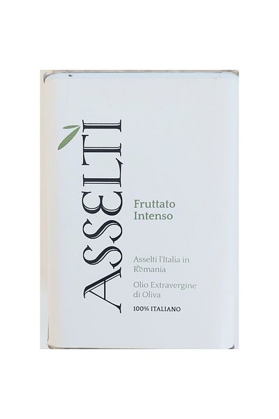 Asselti Ulei de măsline extravirgin 3L, presat la rece, fără pesticide