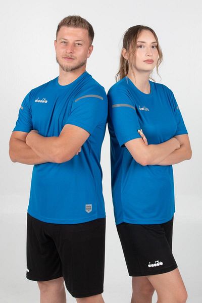Diadora Μπλουζάκι προπόνησης Alto 25 Saks Blue