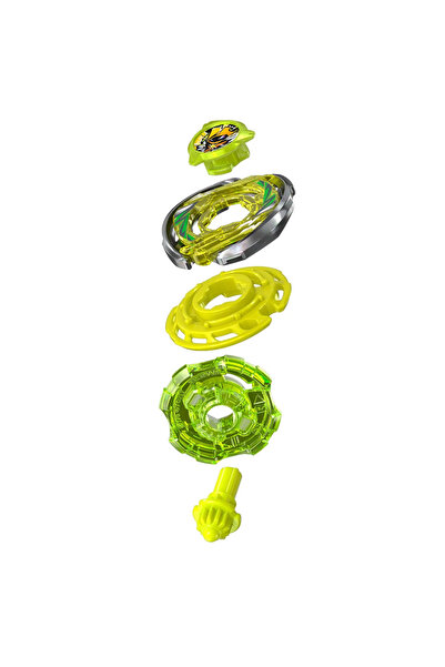 BEYBLADE X LET IT RIP SET LANSATOR SI ROATA ARC WIZARD R 4-55L0