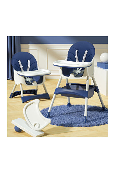 Yelajoy كرسي مرتفع للأطفال، مع صينية مزدوجة قابلة للفصل، وأقدام مانعة للانزلا...