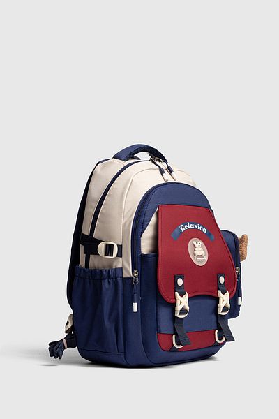 Fiyaka Rlx-1511 Unisex School Backpack Student Daily Travel Holiday Sports Walking Travel Sightseeing Camping Daily