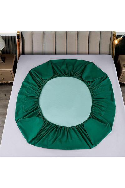 trendyhome Bed Cover, Waterproof, 180 x 200, Emerald Green, J22328