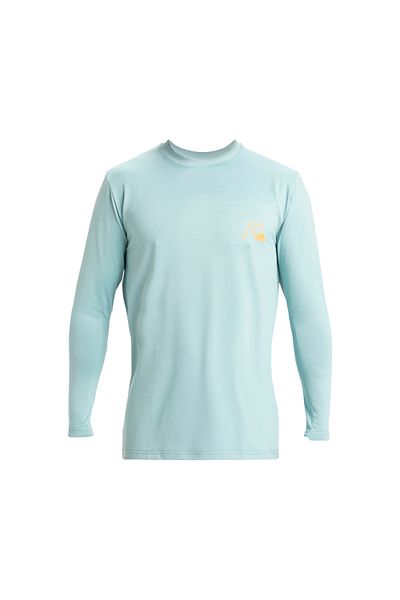 Quiksilver Dna Bubble Logo Surf Tee Ls Men Lycra Aqywr03189