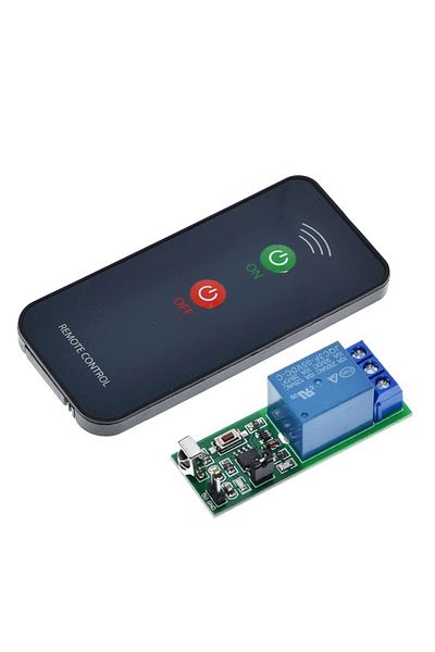 OEM Relay driver module, 5V, IR, 1 channel with remote control