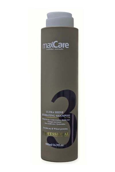 maxCare natural.wonder شامبو كيراتين فائق اللمعان للشعر المعالج بالبروتين وال...
