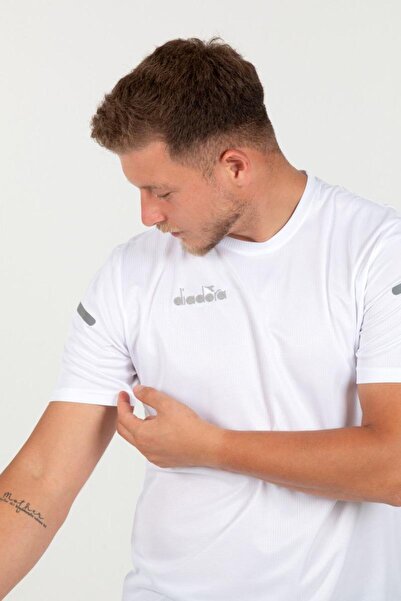 Diadora Μπλουζάκι Alto 25 Practice Λευκό