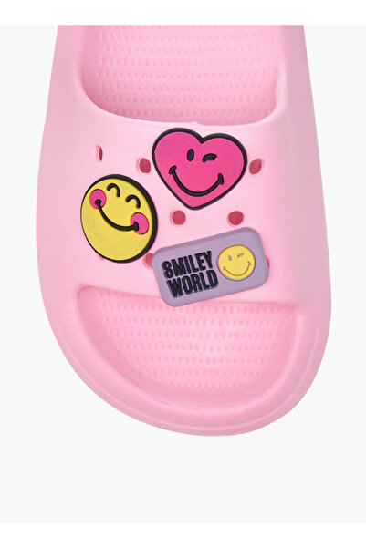 SMILEY World Applique Slip-On Slides
