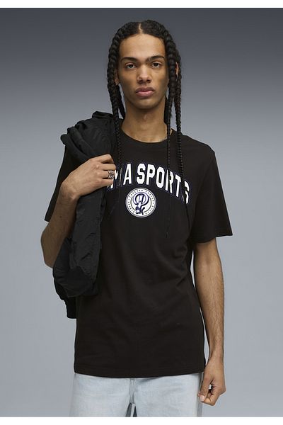 Puma Ανδρικό μπλουζάκι Sports Legacy Essentials για γκαρνταρόμπα