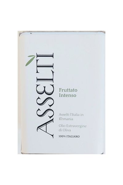 Asselti Ulei de măsline extravirgin 3L, presat la rece, fără pesticide