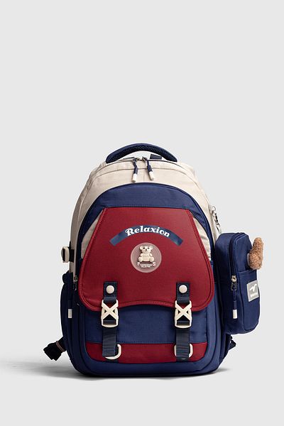 Fiyaka Rlx-1511 Unisex School Backpack Student Daily Travel Holiday Sports Walking Travel Sightseeing Camping Daily