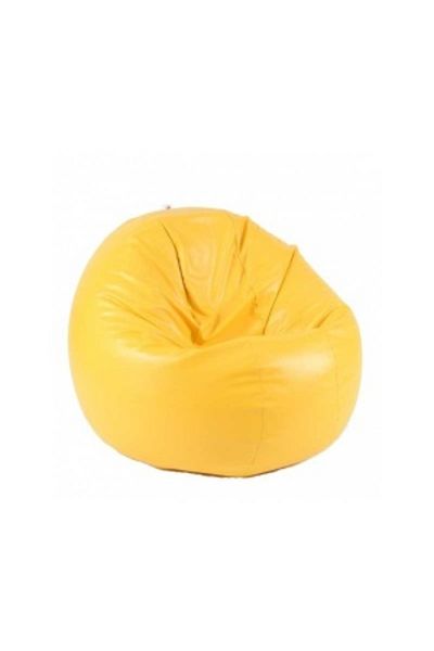 Pufrelax Fotoliu PufrelaxRelaxo XL, Material Piele Ecologica - Galben