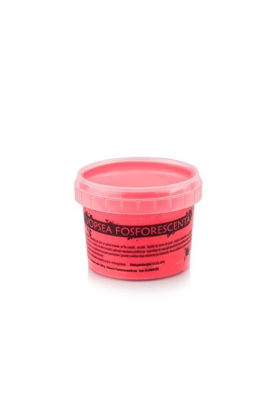 PROCART Glow in the dark phosphorescent paint that illuminates pink 30 g