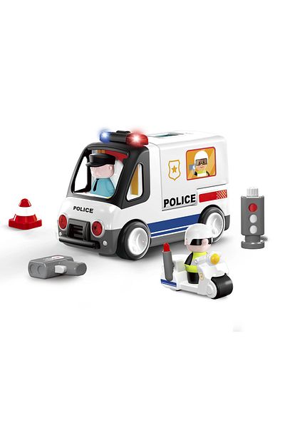 Hola 2IN1 EDUCATIONAL POLICE CAR