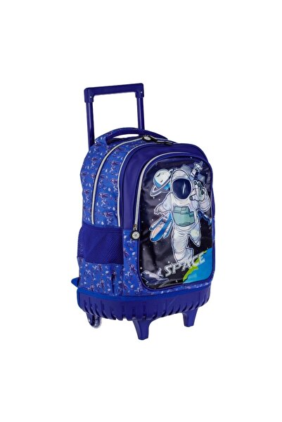 OEM Rucsac cu cărucior - Model de astronaut spațial albastru