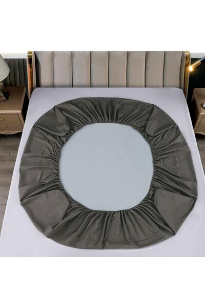trendyhome Bed Cover, Waterproof, 160 x 200, Dark Grey, J23421