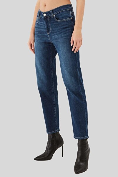 liu.jo Kadın Regular Fit Jean Pantolon Mavi