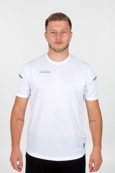 Diadora Тениска за тренировка Alto 25, бяла