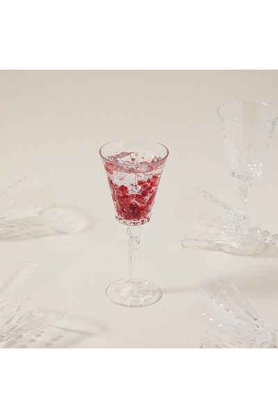 RCR transparent crystal glassware 6 pcs