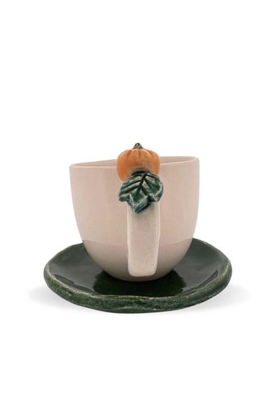 uğurlu dükkan Pumpkin Turkish Coffee Cup