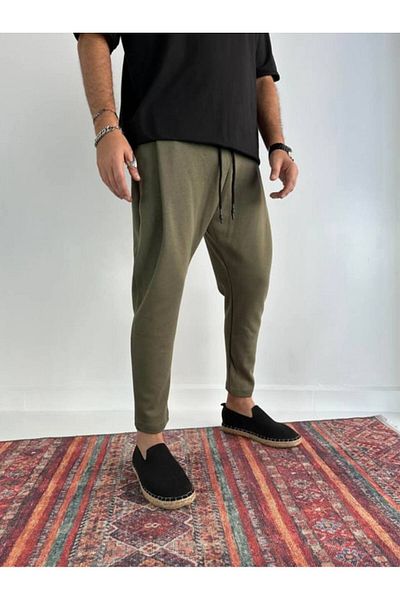 SUPERBLUE Men's Basic Carrot Shape Pants