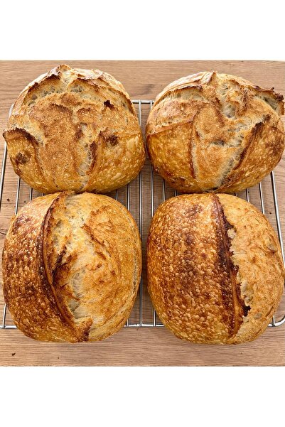 YöreselTat 2 EKŞİ MAYA KÖY EKMEĞİ VE 2 CEVİZLİ EKMEK