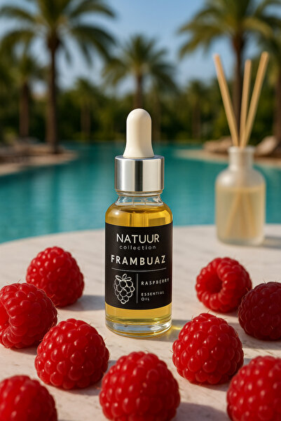Natuur Collection Frambuaz Esans Buhurdanlık Esansı Doğal Uçucu Yağ 20 Ml