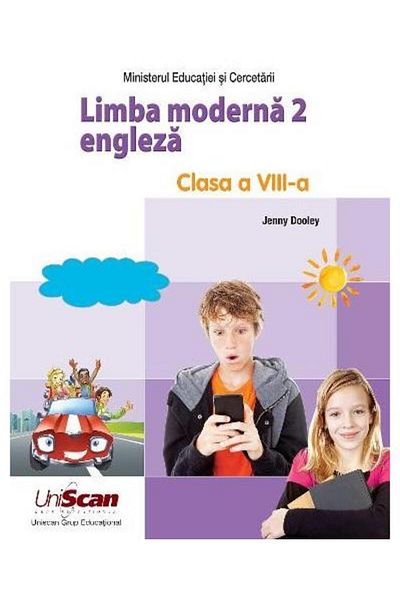 Uniscan Grup Educational Modern language 2, English. Grade 8. Textbook