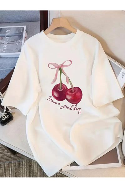 sole stories Premium Oversize Cut Short Sleeve Printed T-Shirt