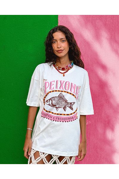 sole stories Premium Oversize Cut Short Sleeve Printed T-Shirt
