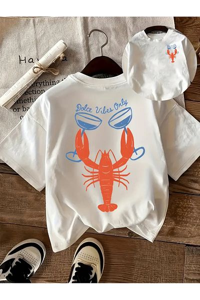 sole stories Premium Oversize Cut Short Sleeve Printed T-Shirt