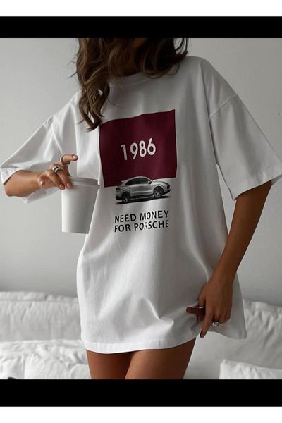 sole stories Premium Oversize Cut Short Sleeve Printed T-Shirt