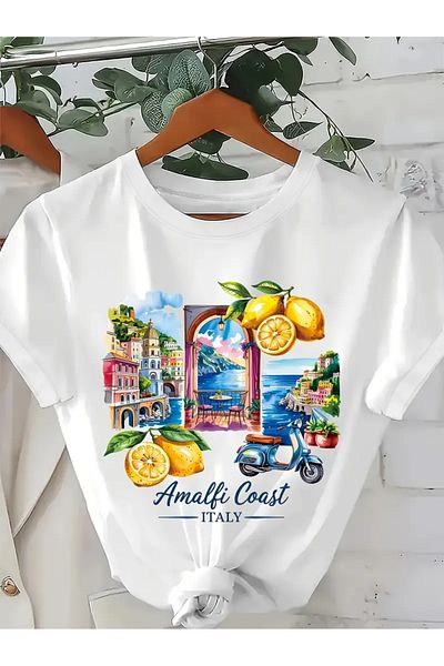 sole stories Premium Oversize Cut Short Sleeve Printed T-Shirt
